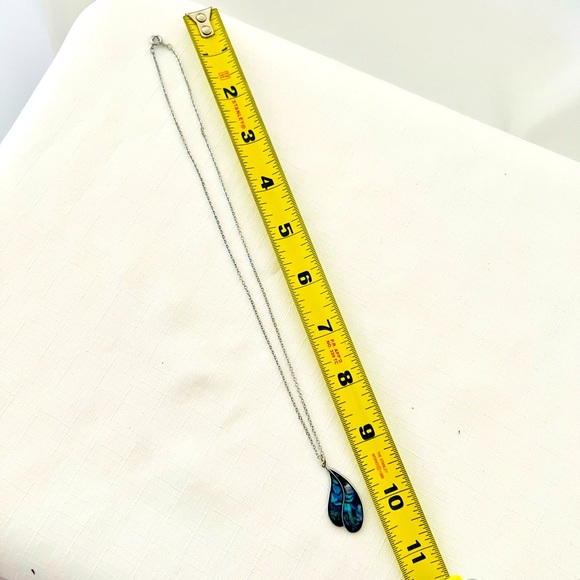 🫒🫒LAST CALL🫒🫒 Abalone Necklace / Vintage / Host Pick - Picture 3 of 7